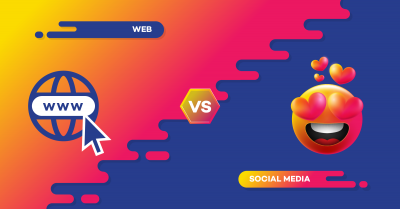 Own blog vs social media